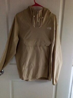 The North Face Beige Pullover Anorak Hoodie